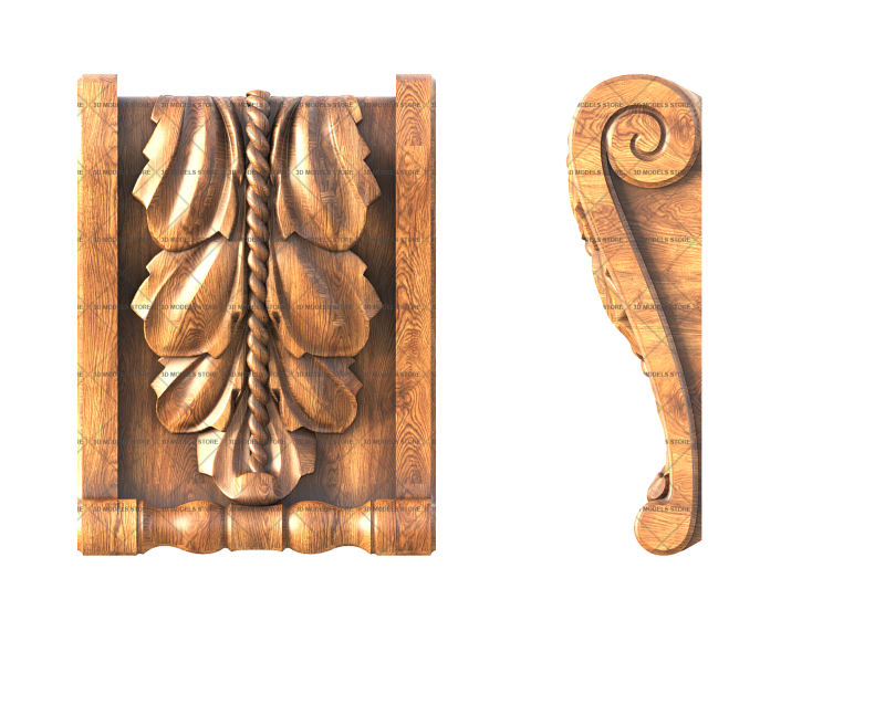 Corbel, 3d models (stl)